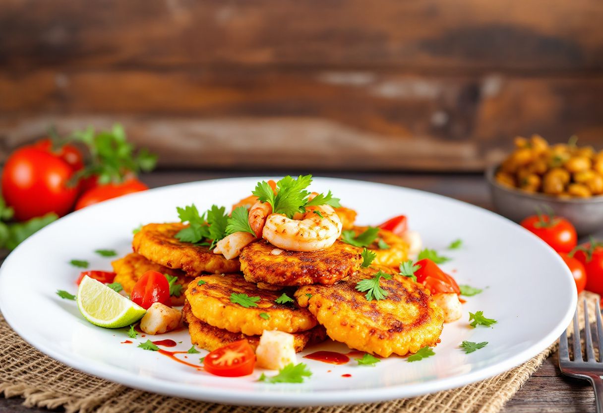 Acarajé de Flor recipe image