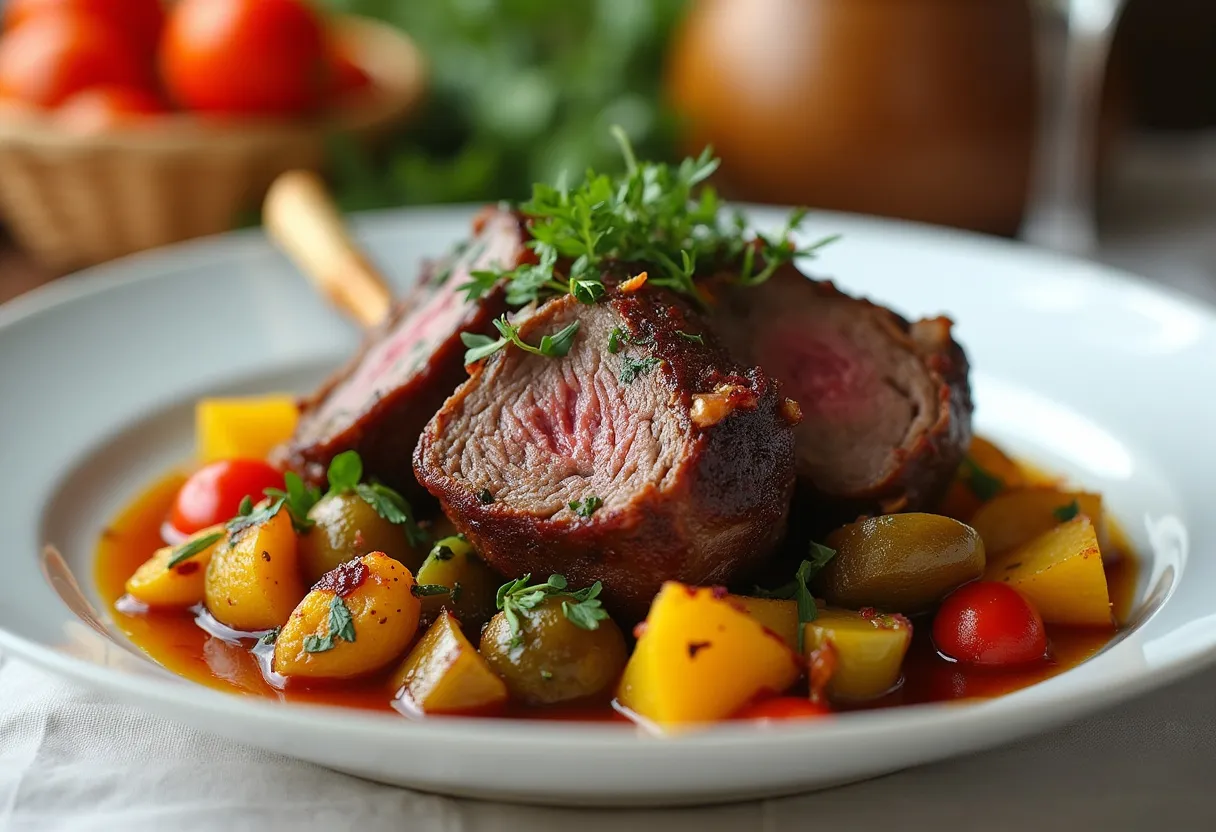 Agneau Provençal Braisé recipe image