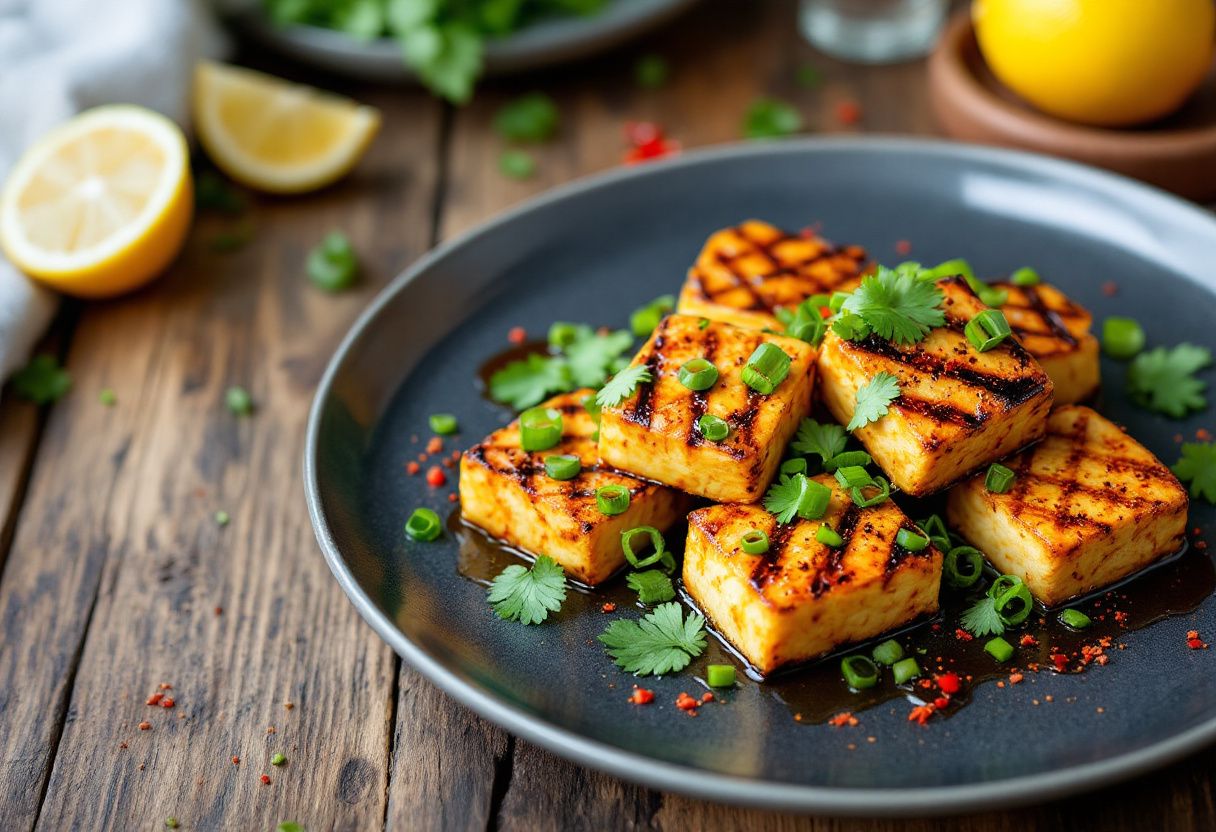 Akaari Grilled Tofu recipe image
