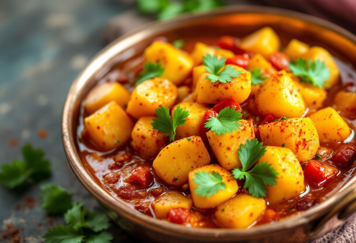 Aloo Tamatar Rasa recipe image
