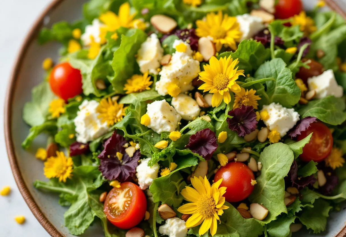 Amanida de Flor Groga recipe image