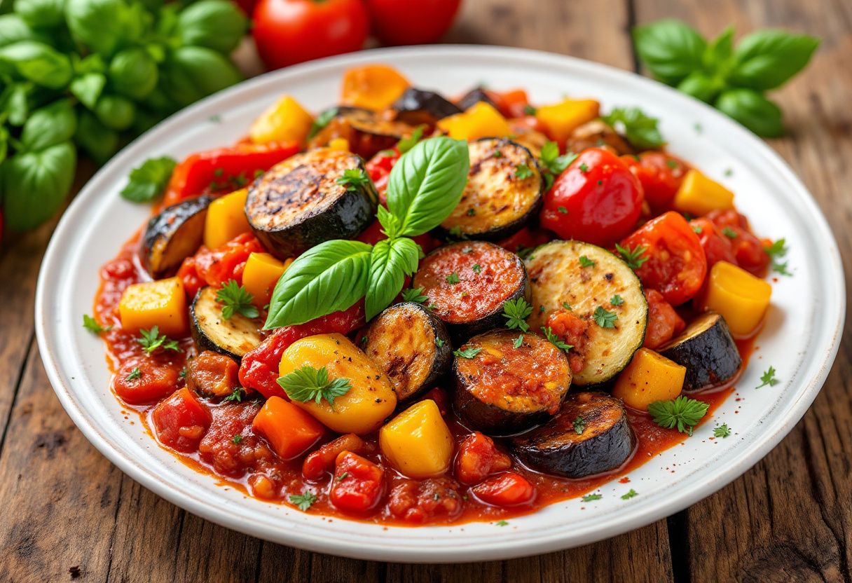 Ankara Basil Şakşuka recipe image