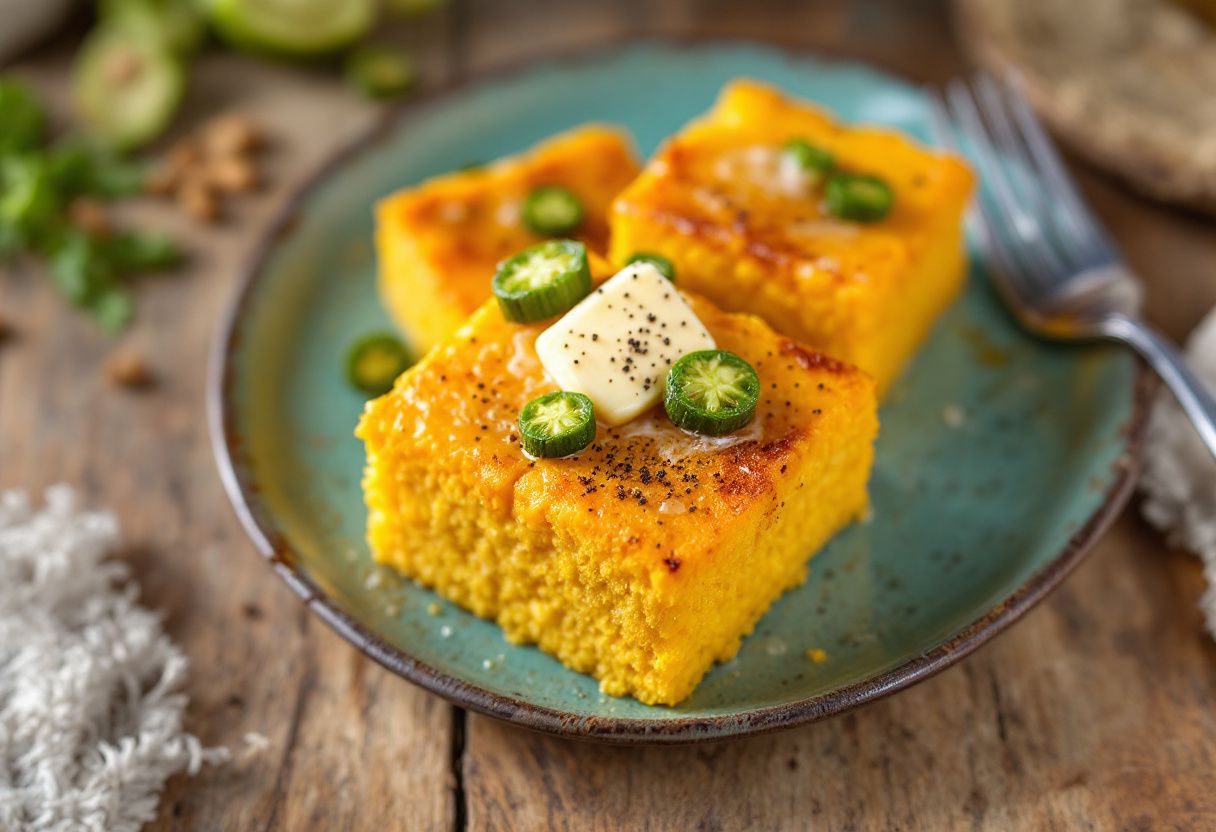 Antiguan Fungi Squares recipe image