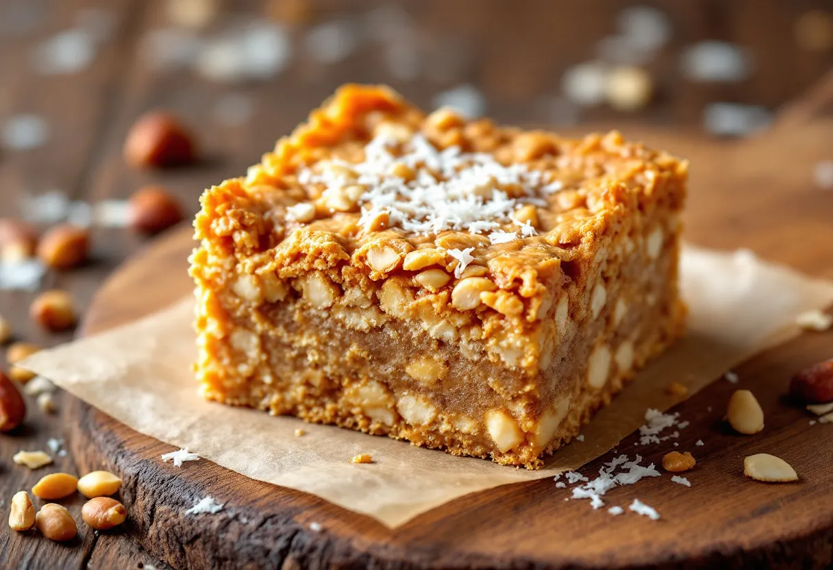 Anzac Slice recipe image