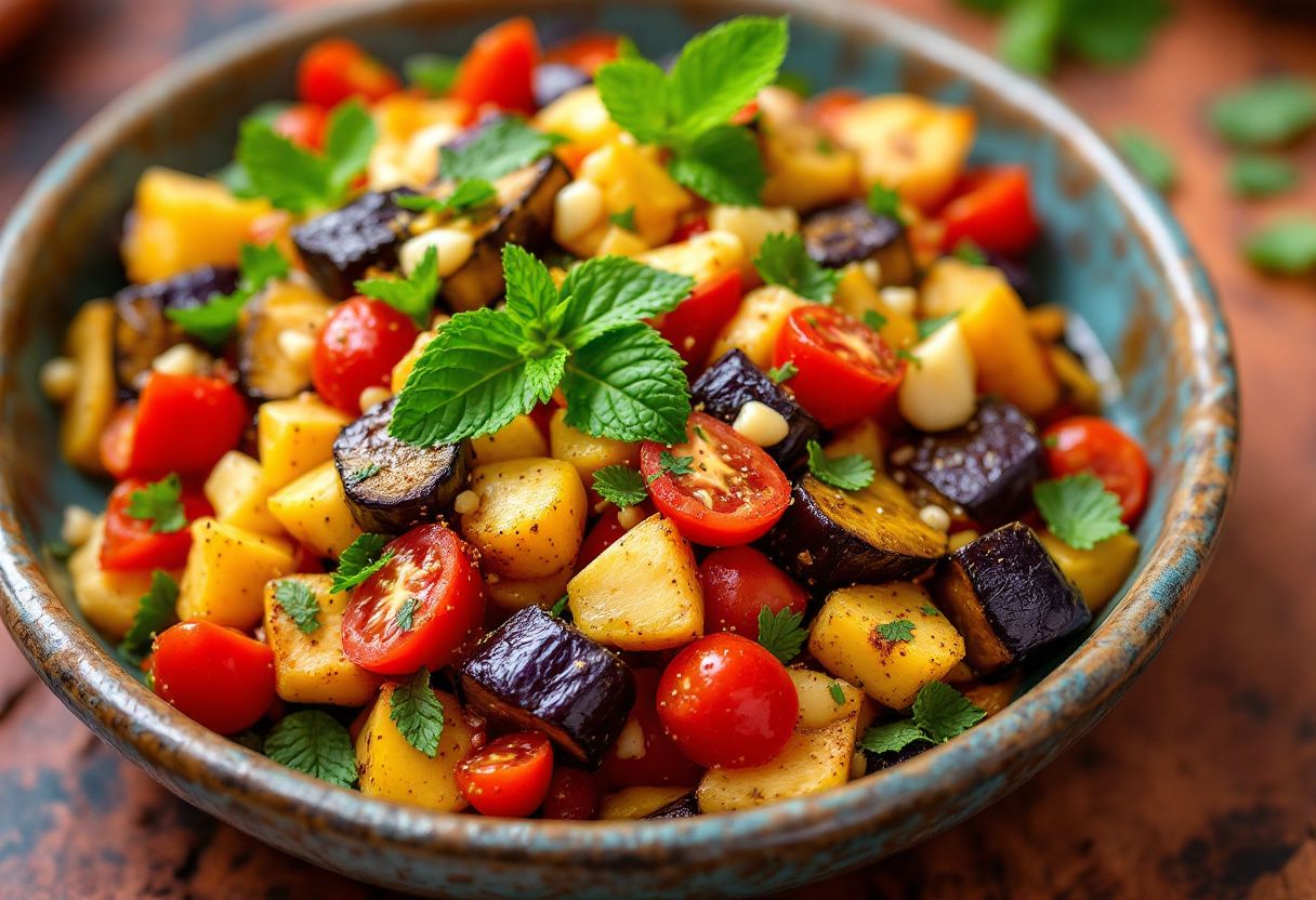 Arabesque Mint Zaalouk recipe image