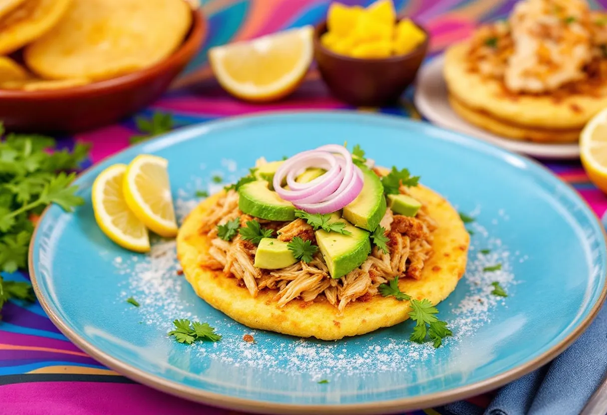 Arepas Reina Pepiada recipe image