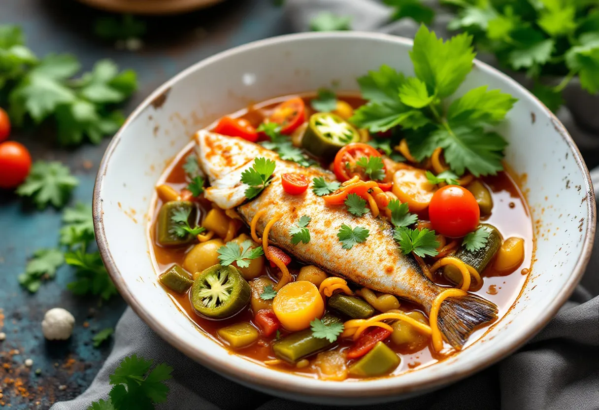 Asam Pedas Mackerel recipe image