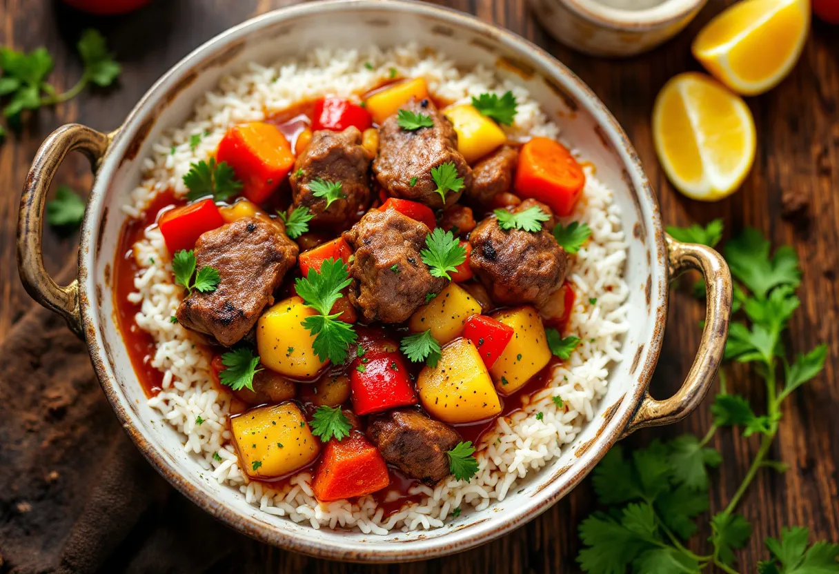 Ashgabat Heatwave recipe image