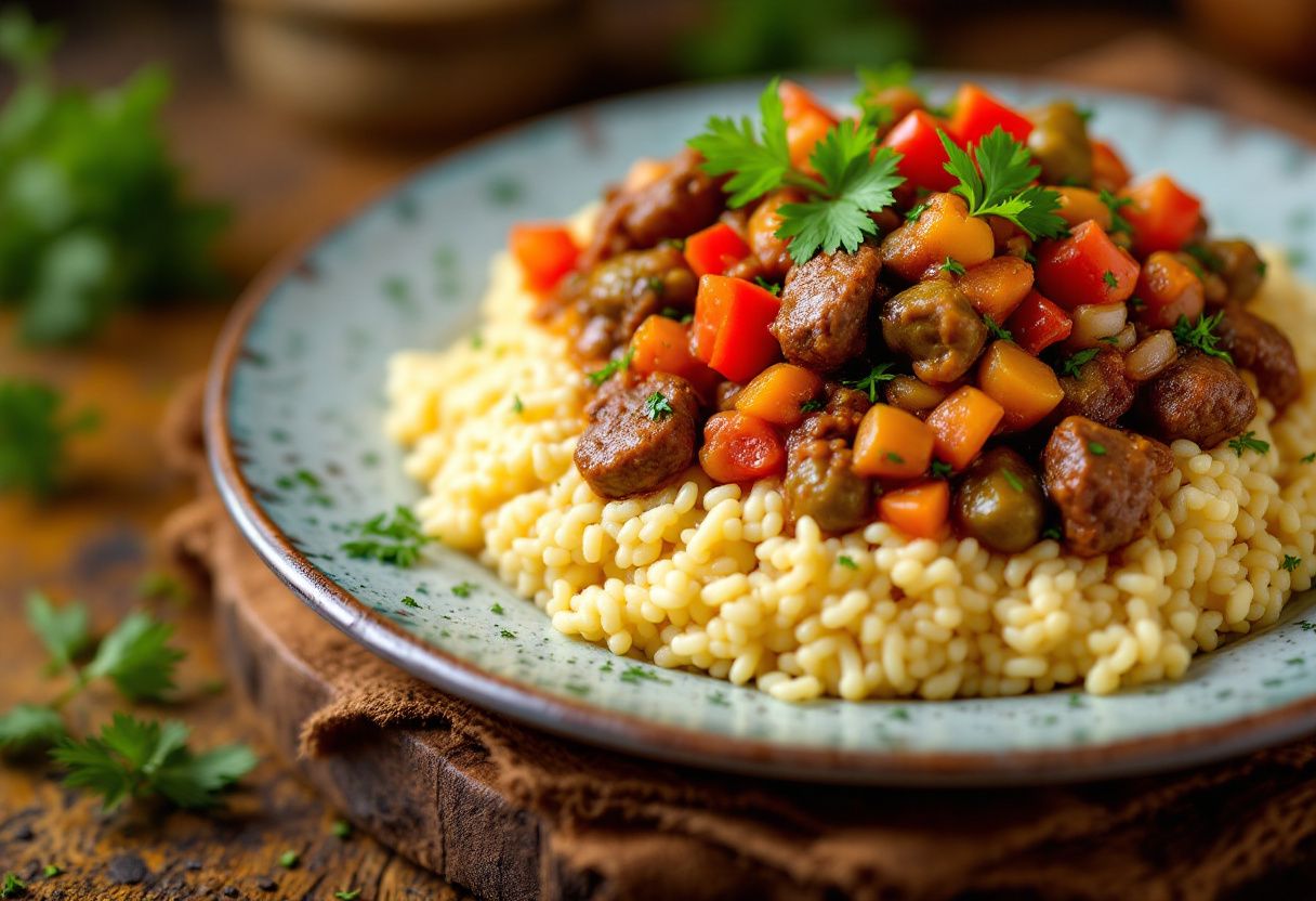 Asida Bamia Twist recipe image