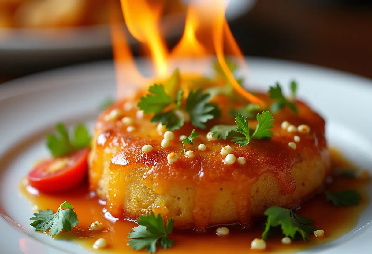 Athena's Flame Saganaki recipe image