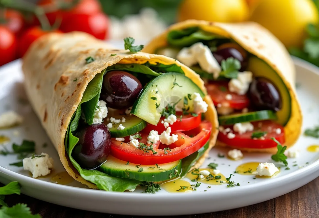Athenian Olive Wrap recipe image