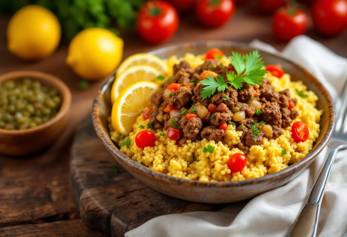 Attiéké Farcies recipe image