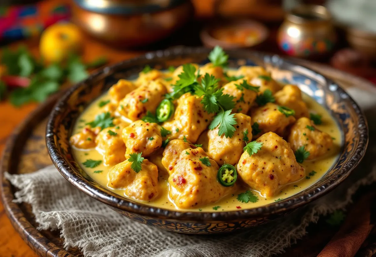 Awadhi Ki Zafrani Murgh recipe image