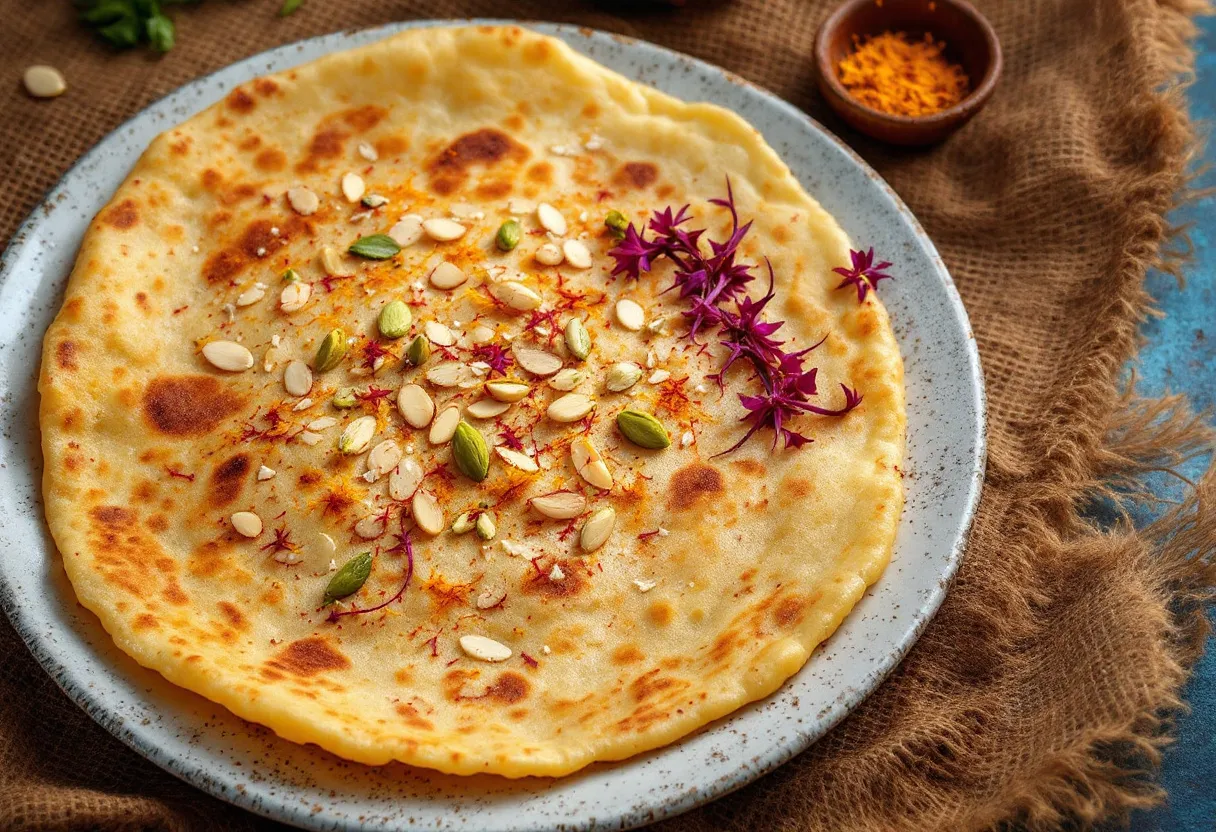 Awadhi Mitha Roti recipe image