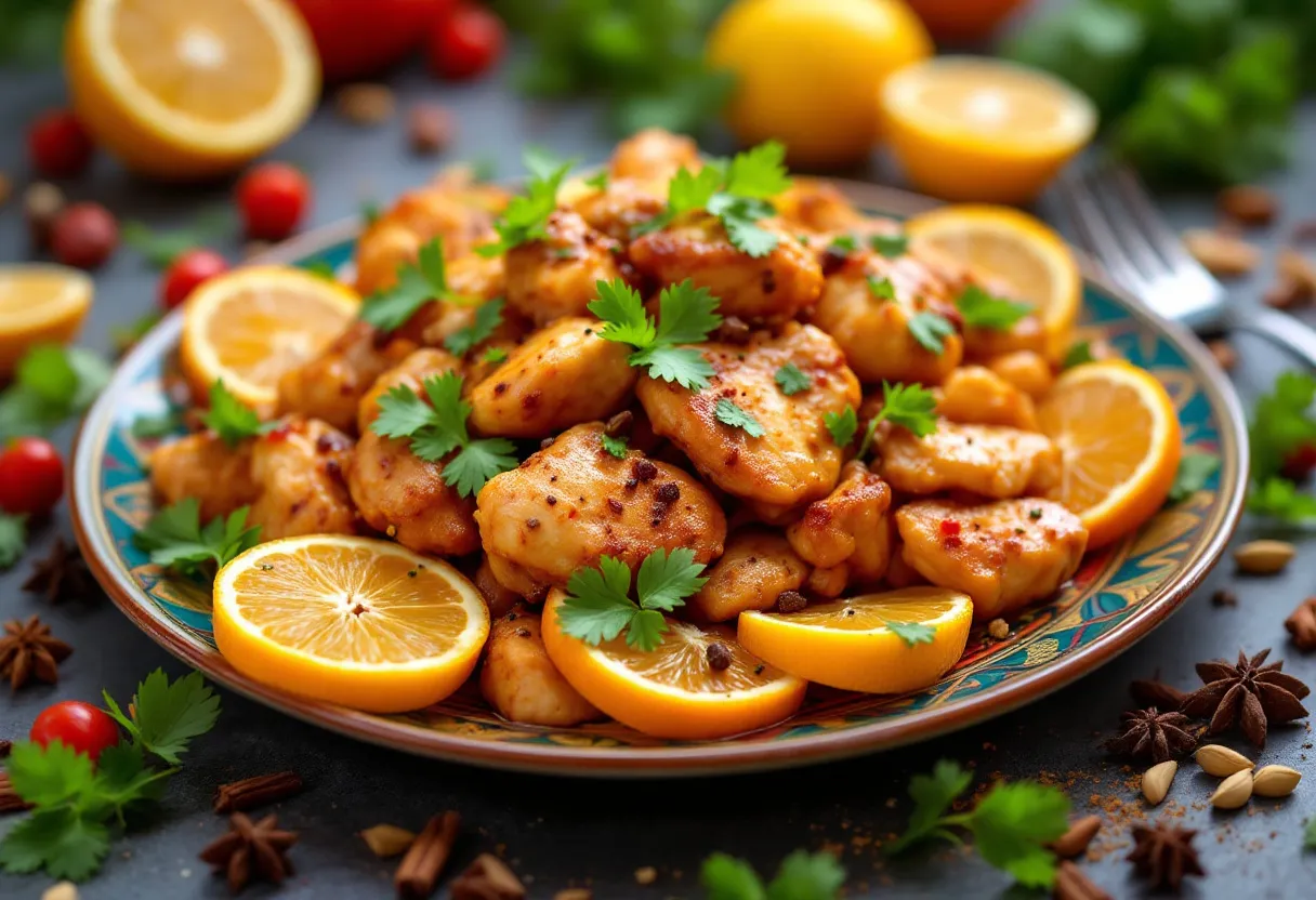 Bahraini Citrus Tawa recipe image