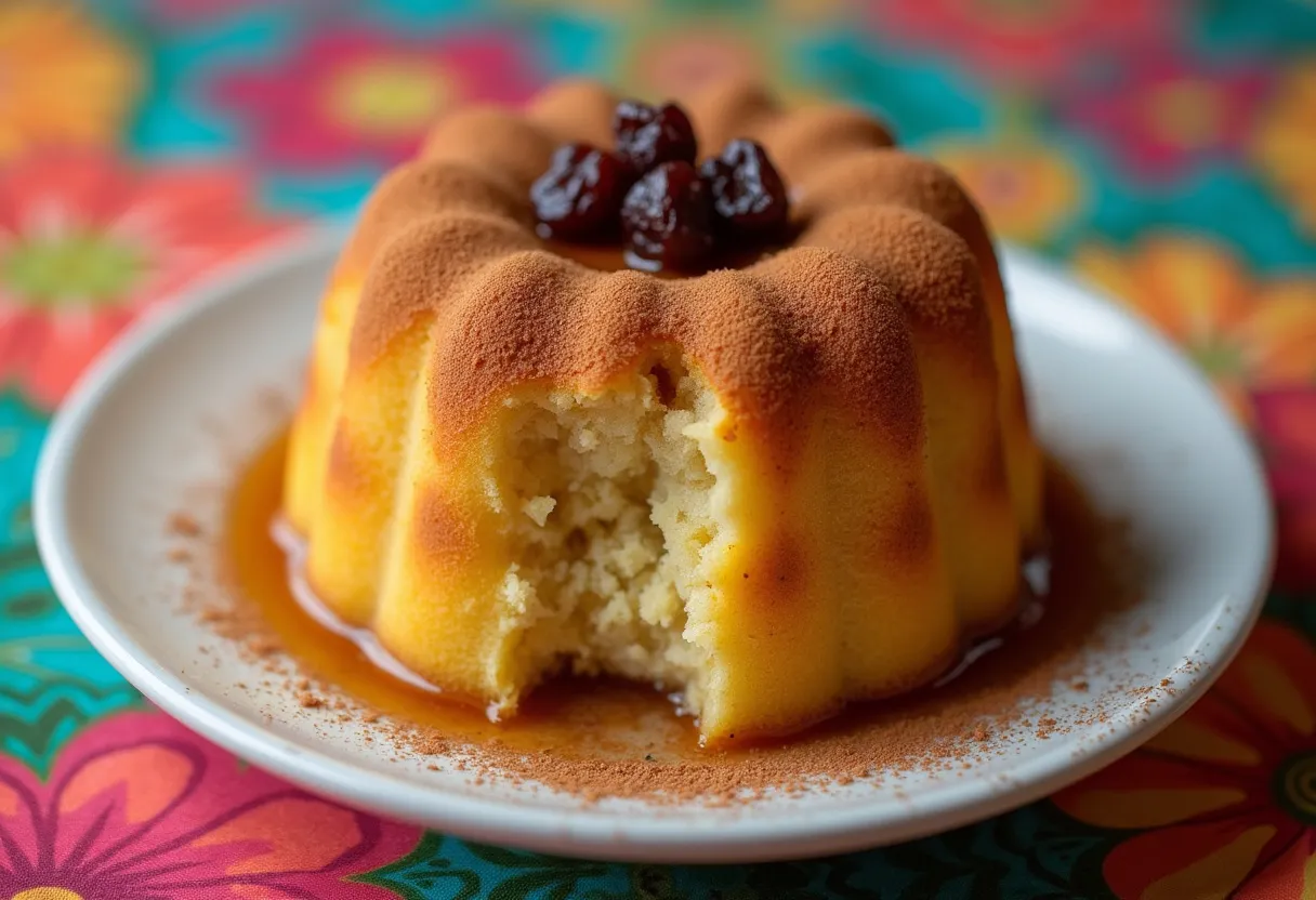 Bajan Pudding Cake recipe image