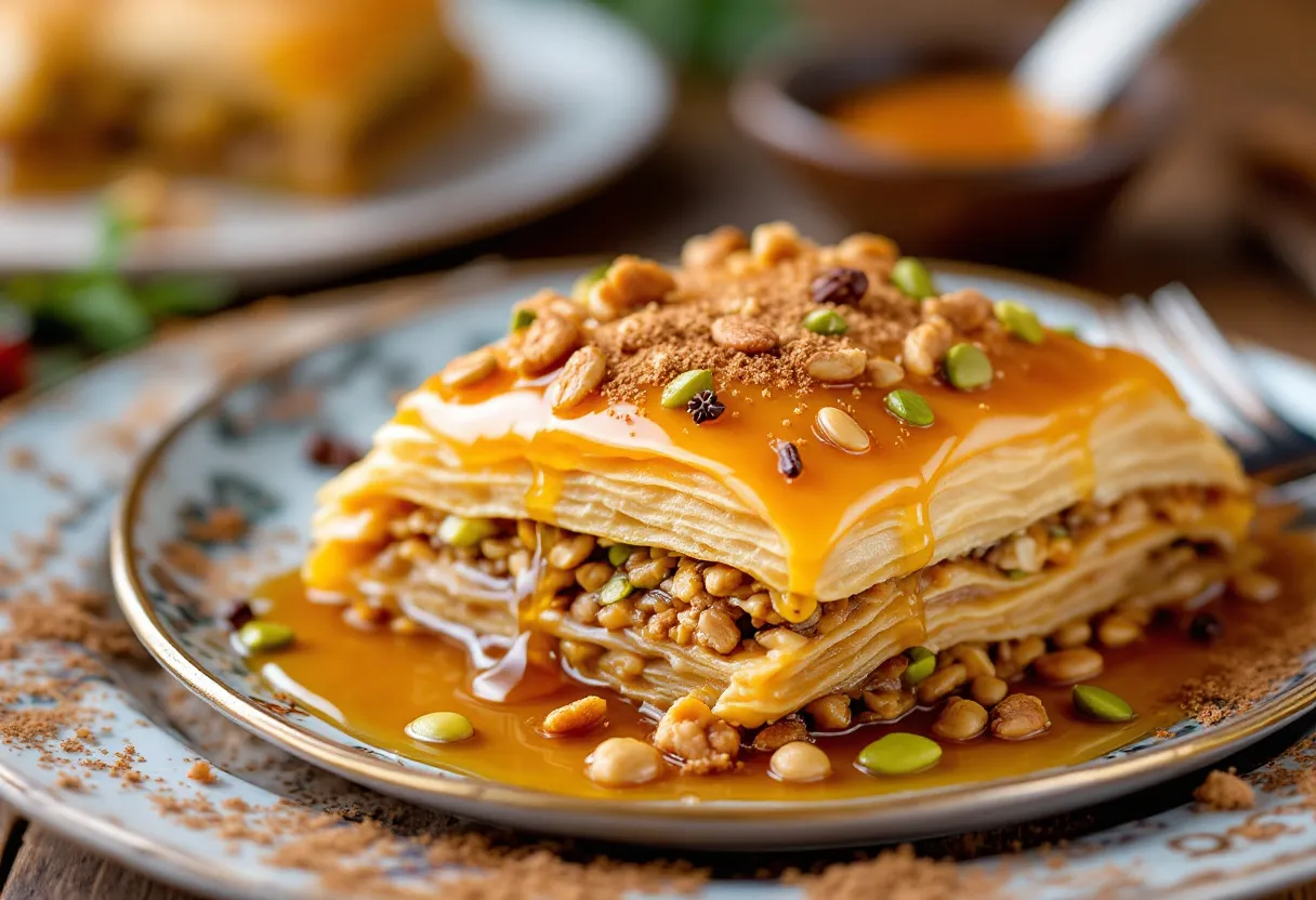 Baklava Croustade recipe image