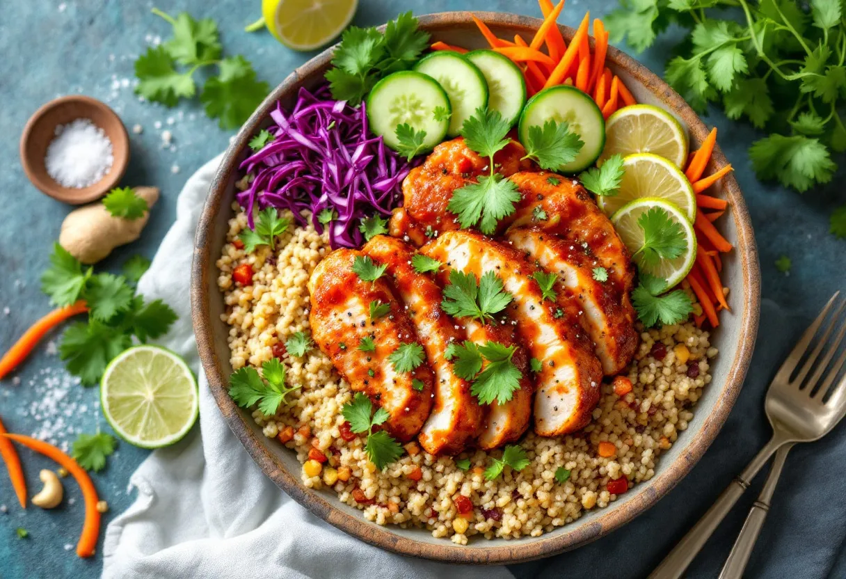 Bali Sambal Fusion Bowl recipe image