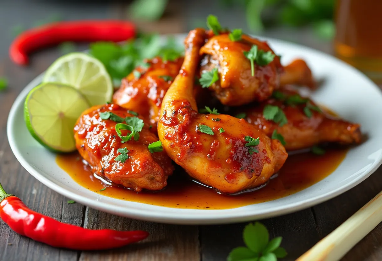 Balinese Honey Glazes recipe image