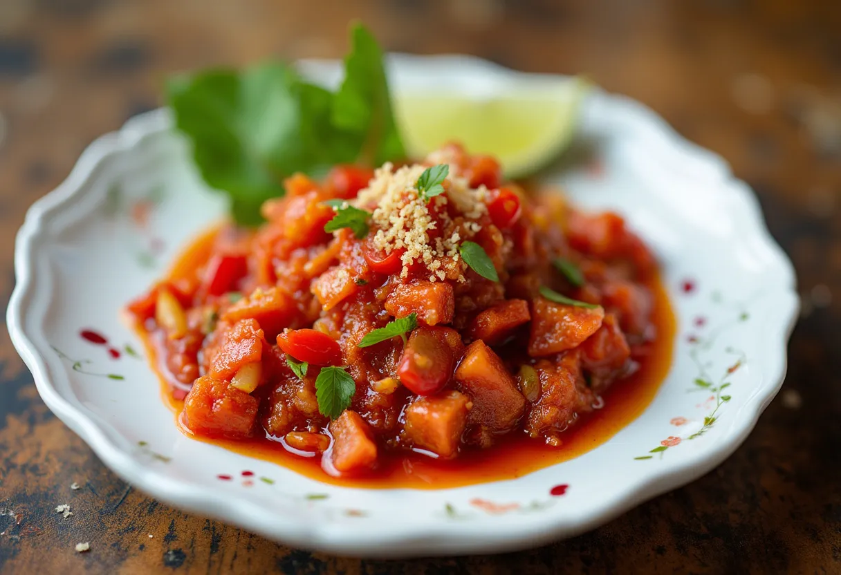 Balinese Sambal Tempong recipe image