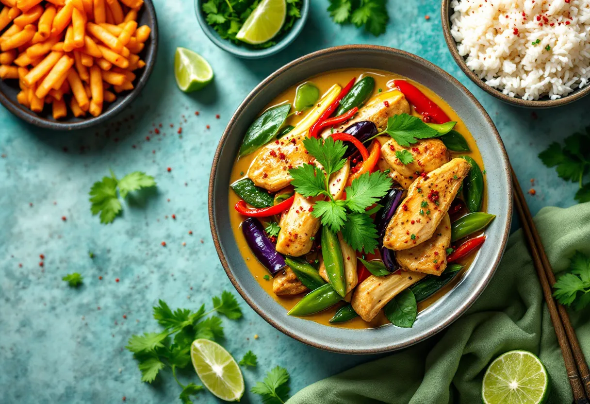 Bangkok Green Curry Fusion recipe image