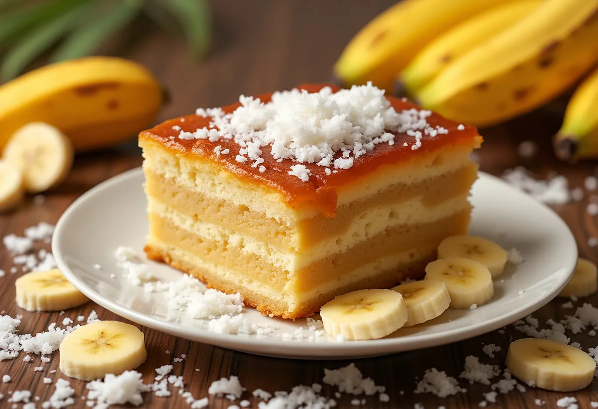 Bánh Chuối Nướng recipe image