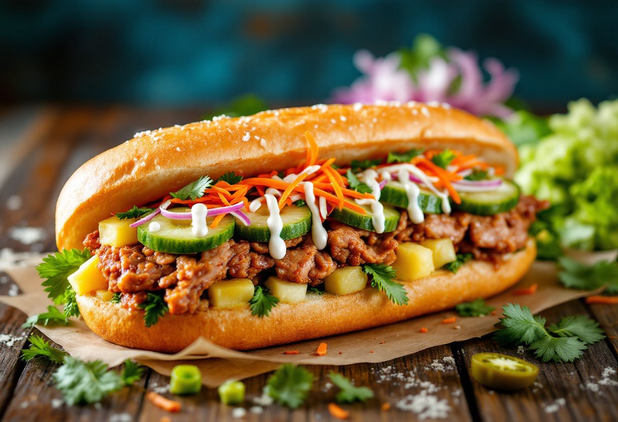 Bánh Mì Bánh Dứa recipe image