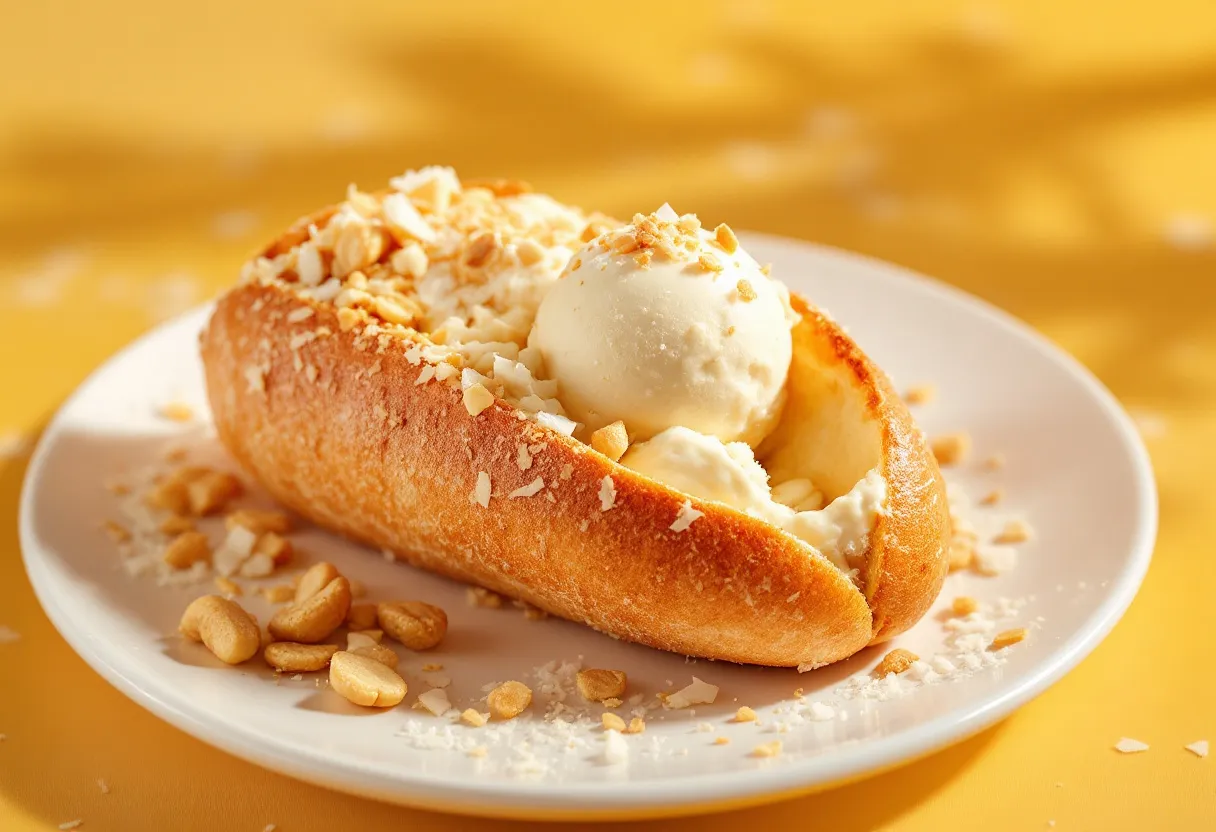 Bánh Mì Kẹp Kem recipe image