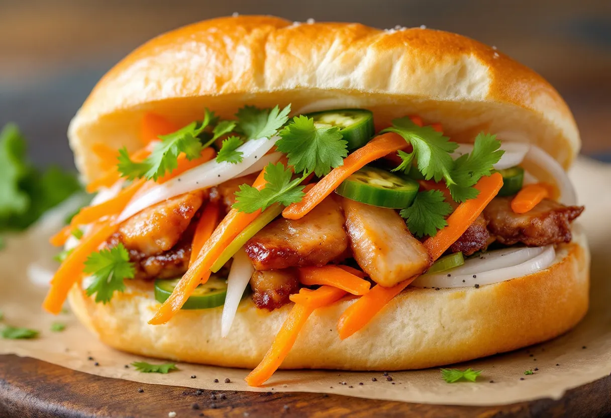 Bánh Mì Sân Ga recipe image