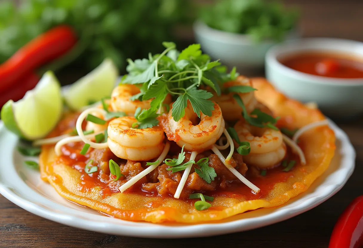 Banh Xeo Tasting Platter recipe image