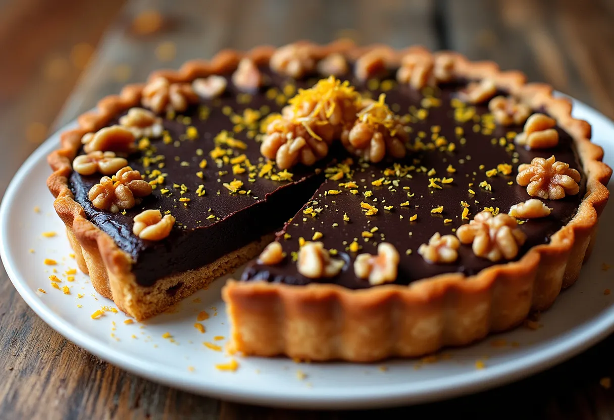 Barossa Shiraz Tart recipe image