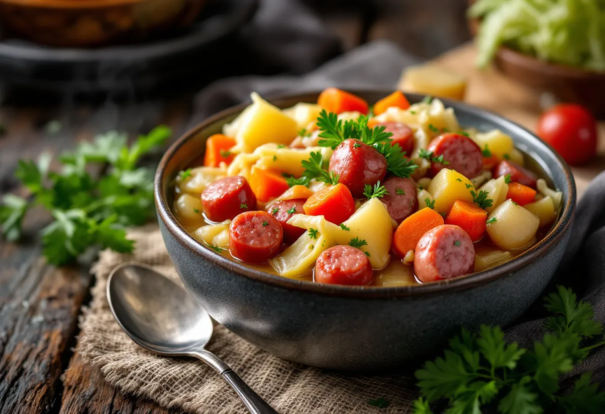 Bavarian Eintopf recipe image