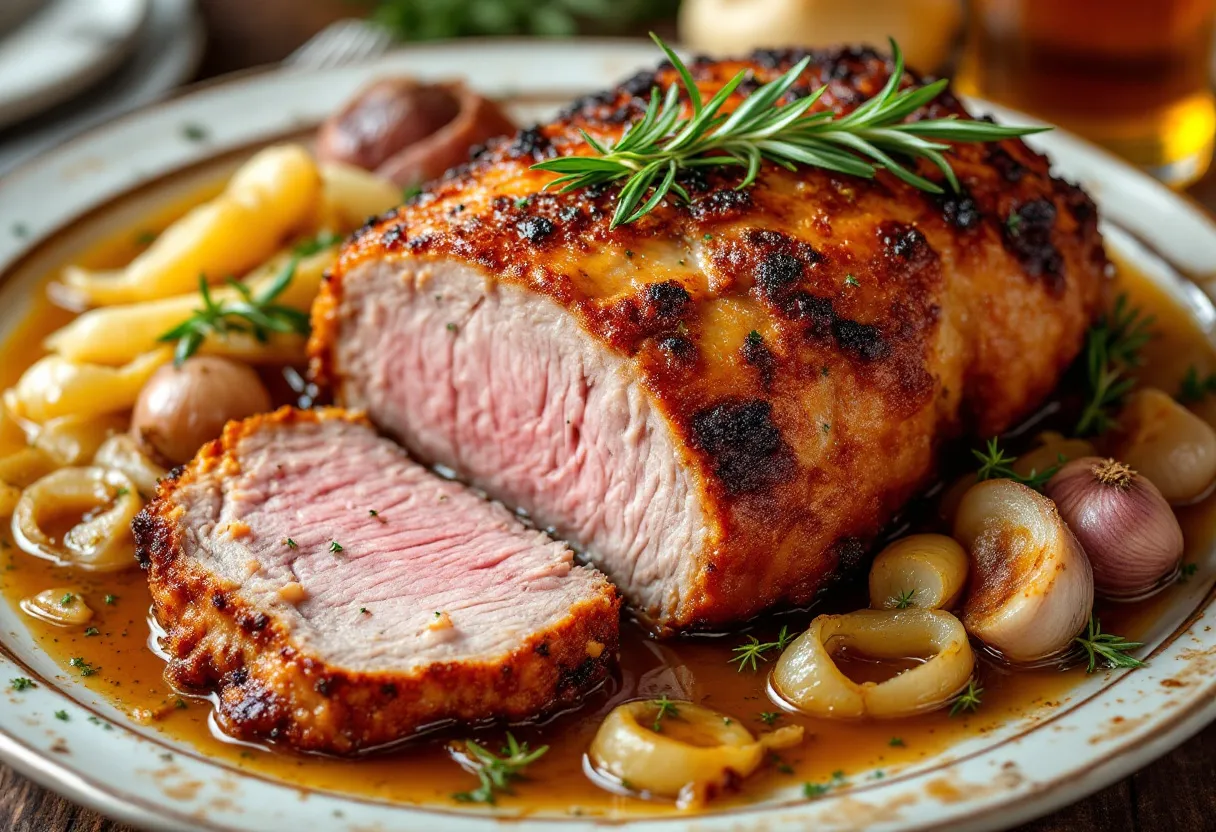 Bavarian Knusperbraten recipe image