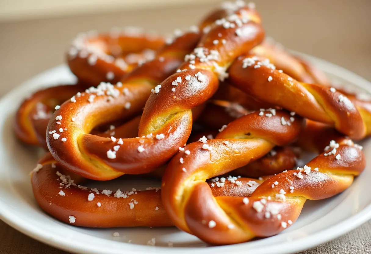 Bavarian Pretzel Twists recipe image