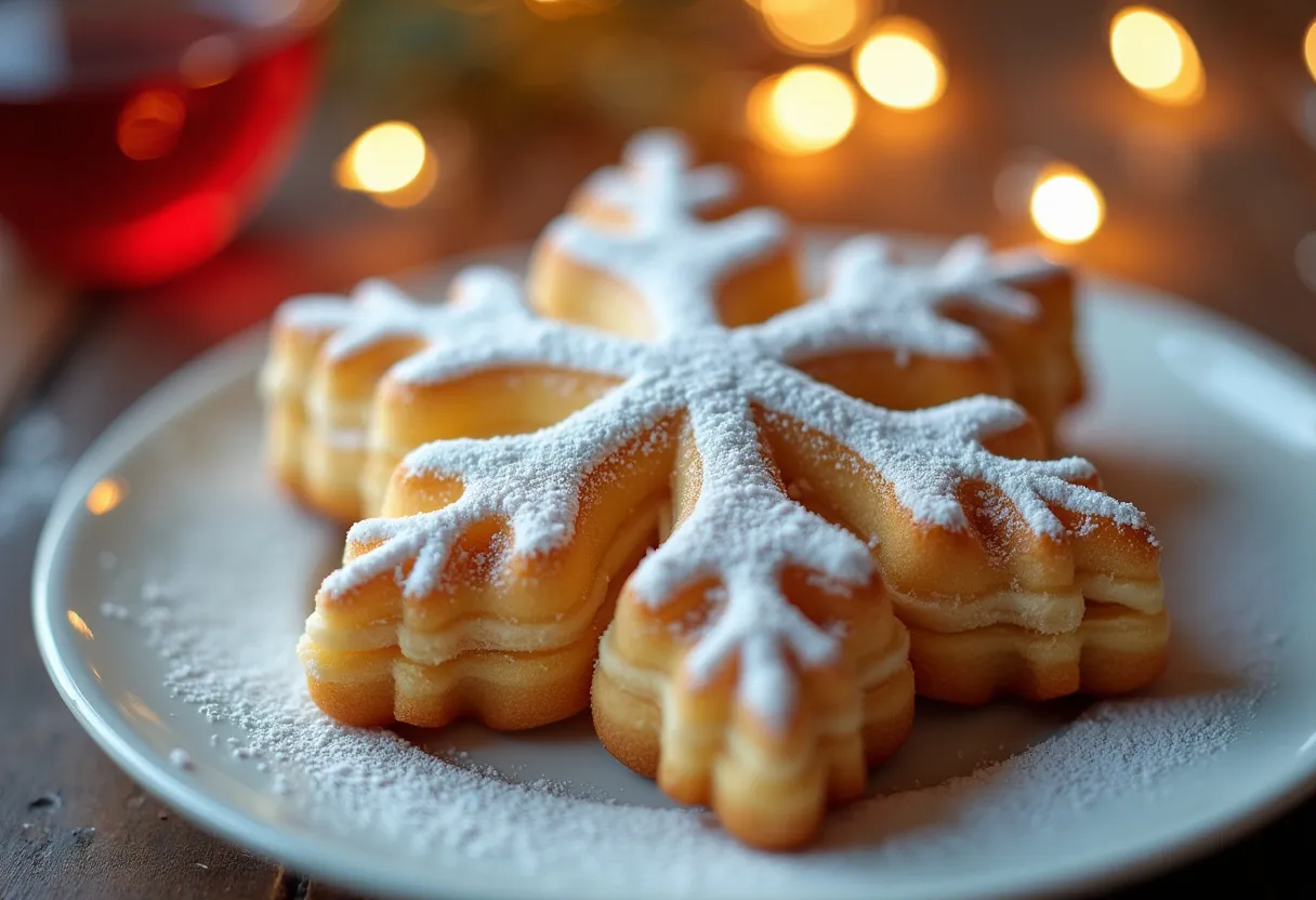 Bavarian Snowflakes recipe image