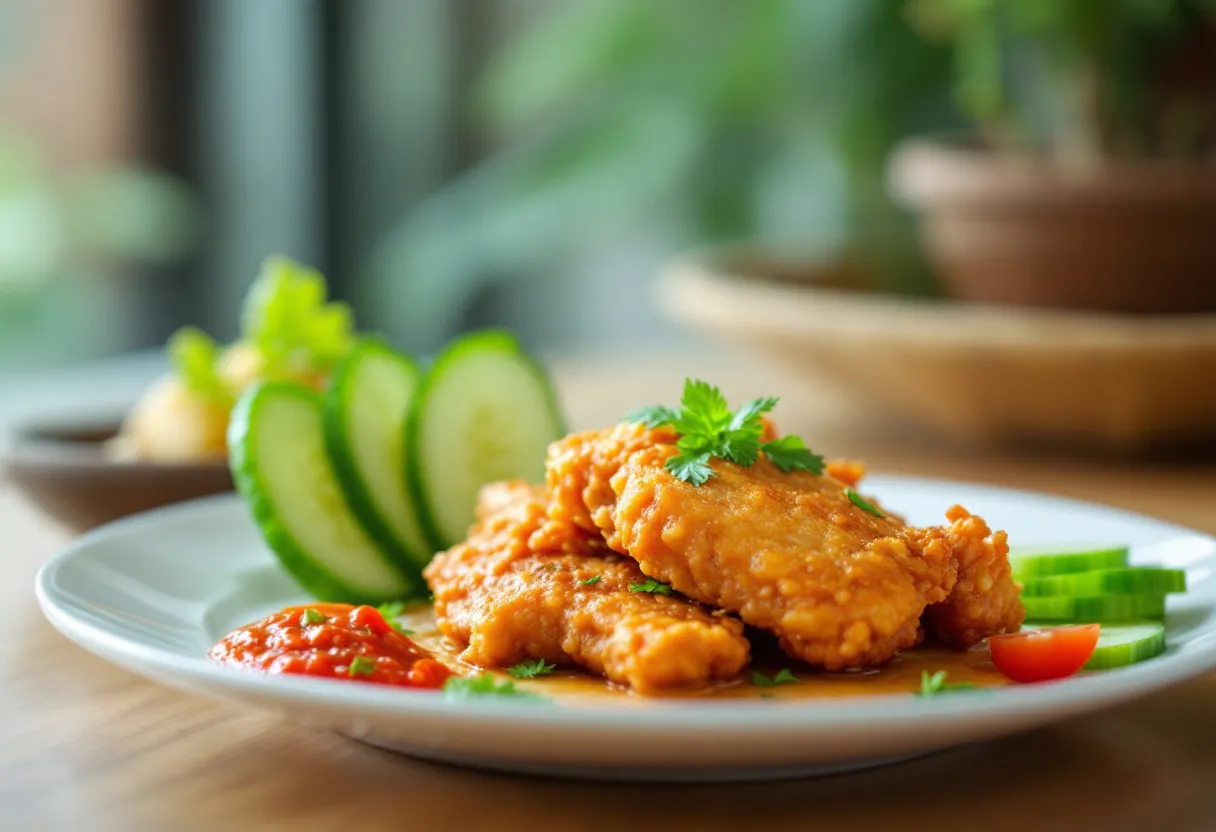 Bebek Penyet recipe image