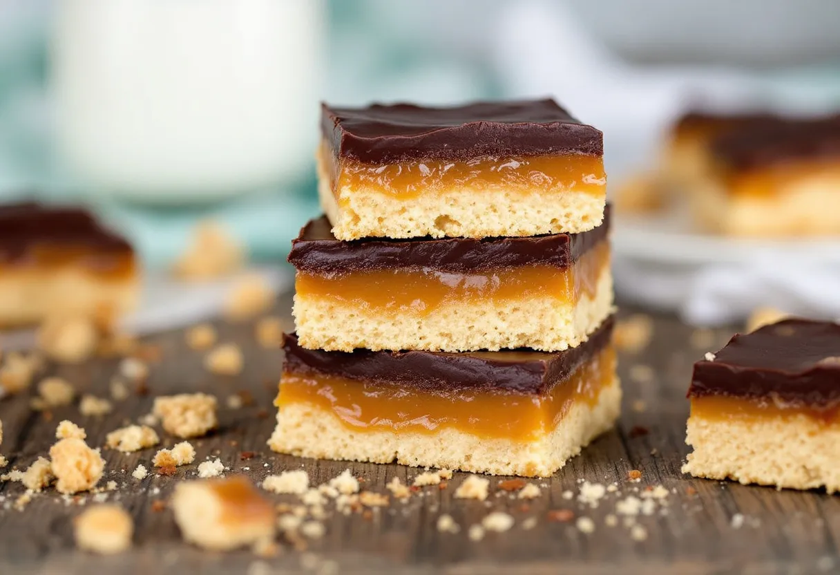 Belfast Caramel Squares recipe image