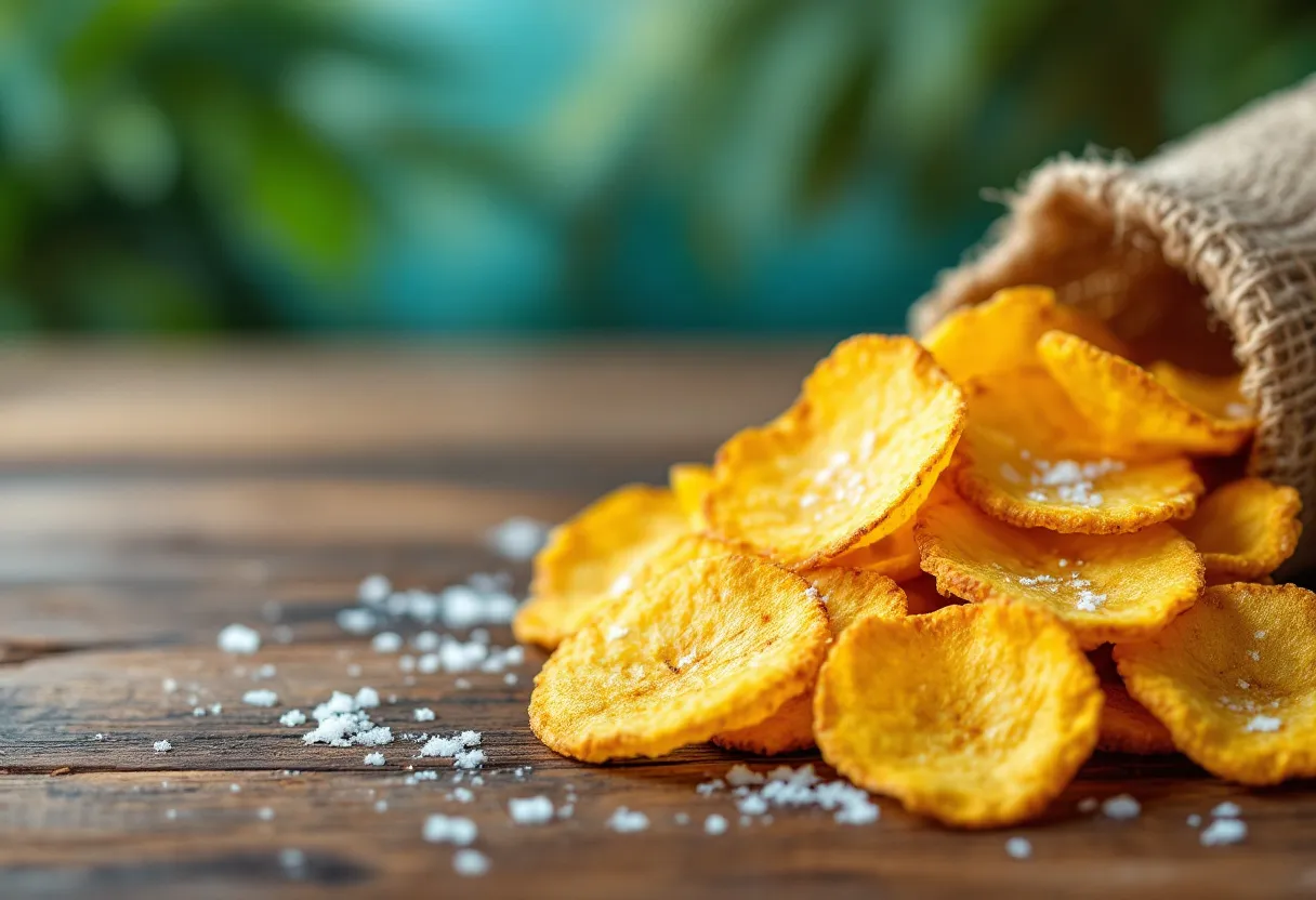 Belizean Plantain Chips recipe image