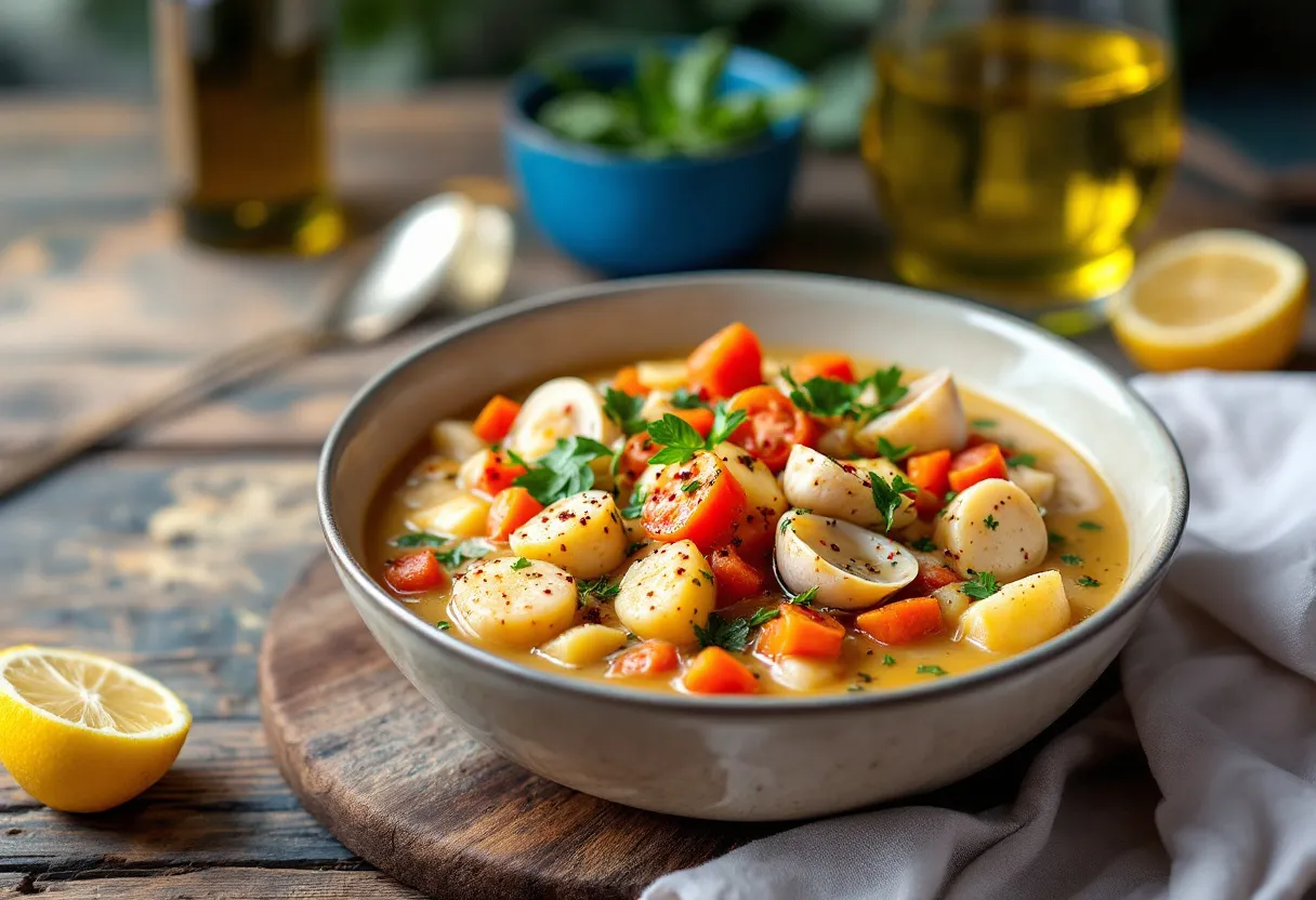 Bermuda Herb Chowder recipe image