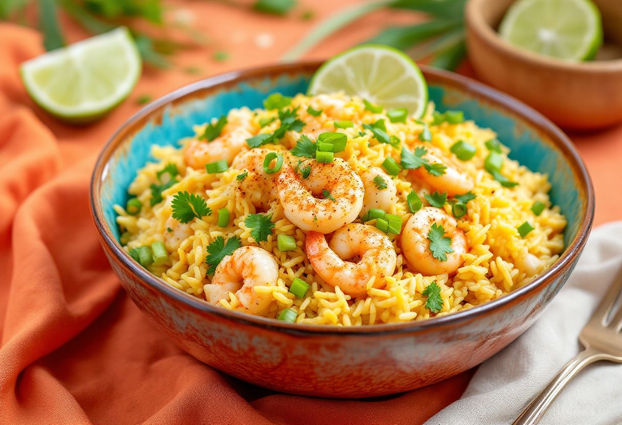 Bermudian Rice Tangle recipe image