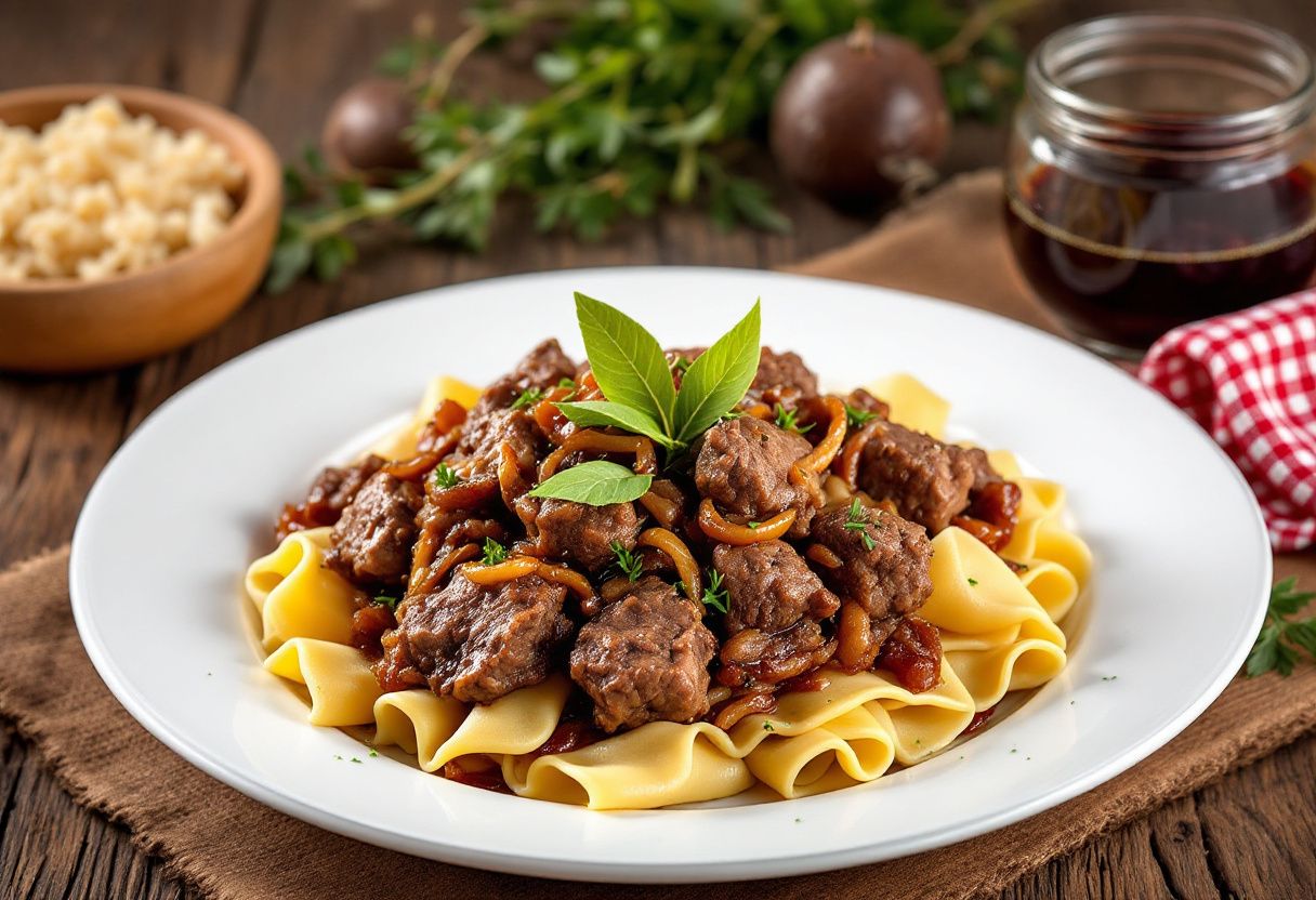 Beshbarmak Supreme recipe image