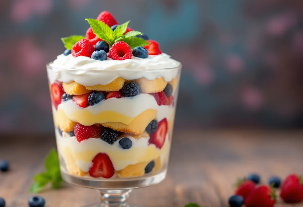 Beudy Breeze Trifle recipe image