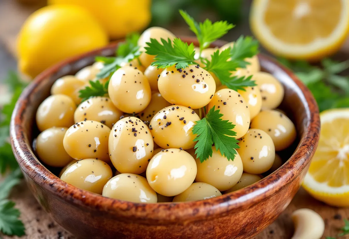 Beyaz Zeytin Taneleri recipe image