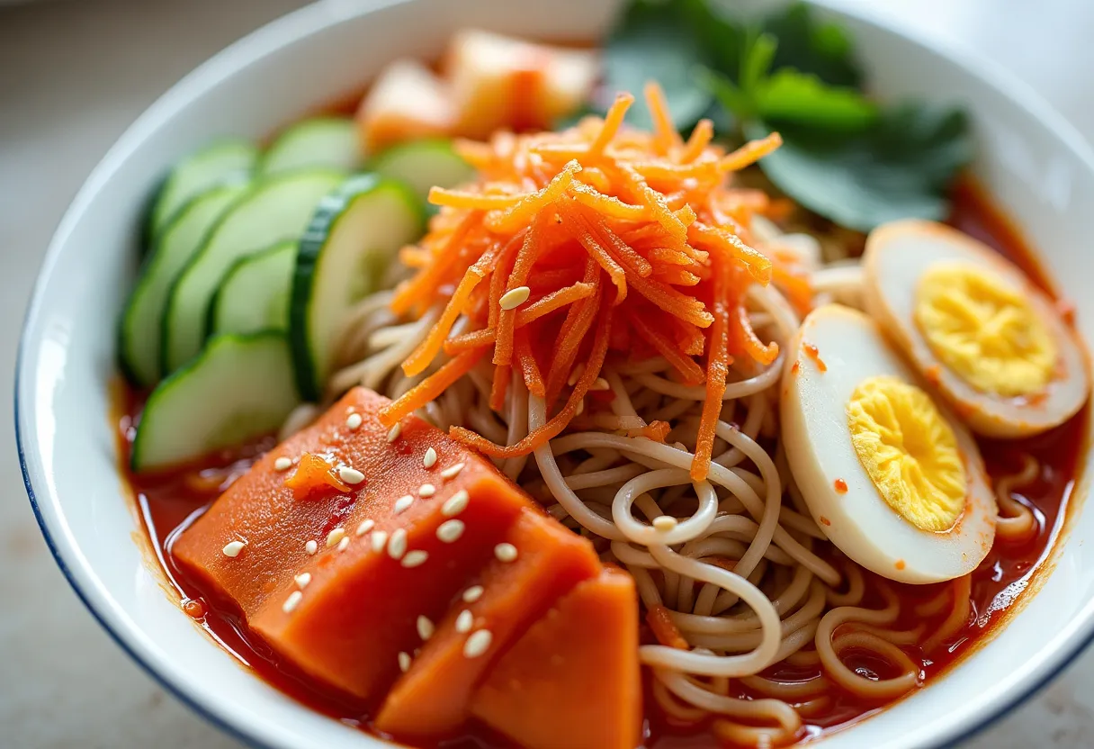 Bibim Naengmyeon recipe image