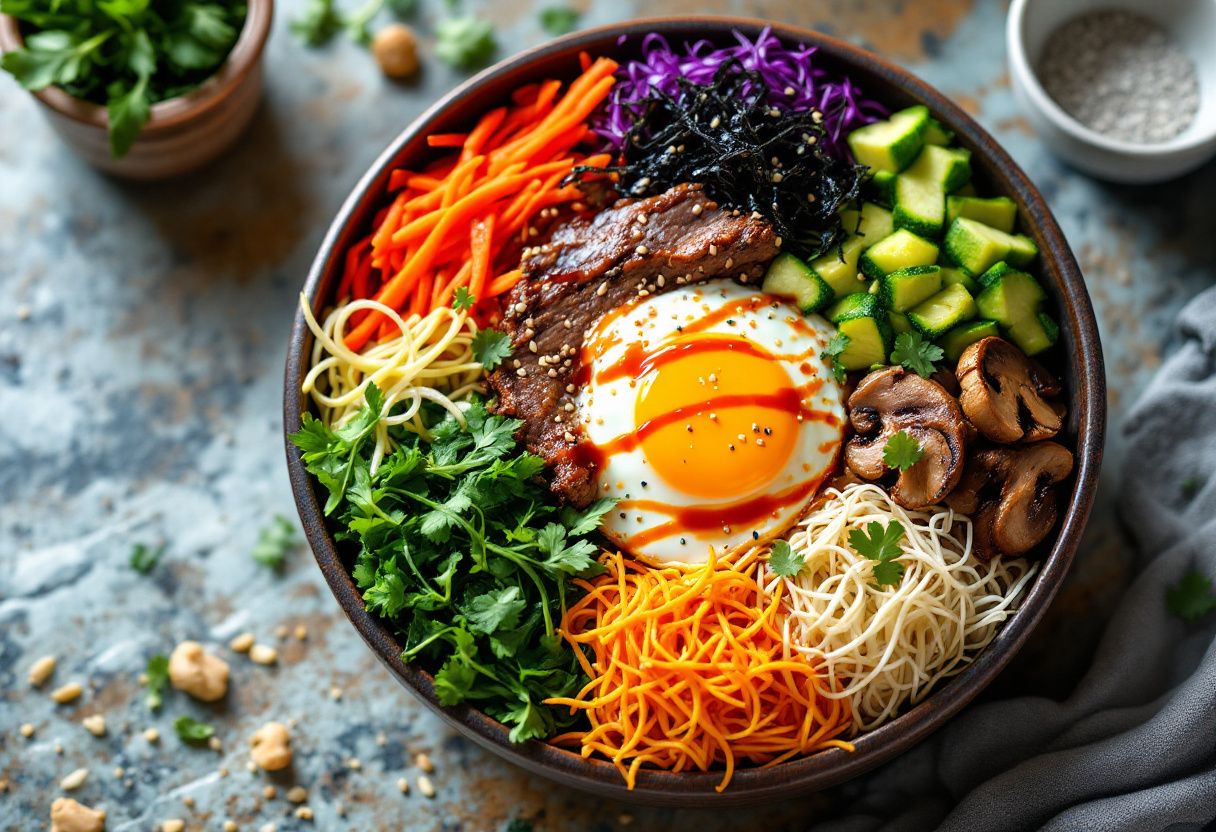Bibimbap Harmony recipe image