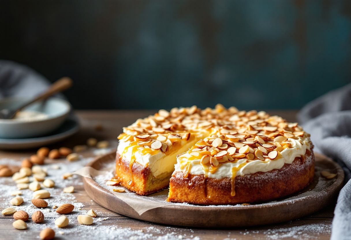 Bienenstich Kuchen recipe image