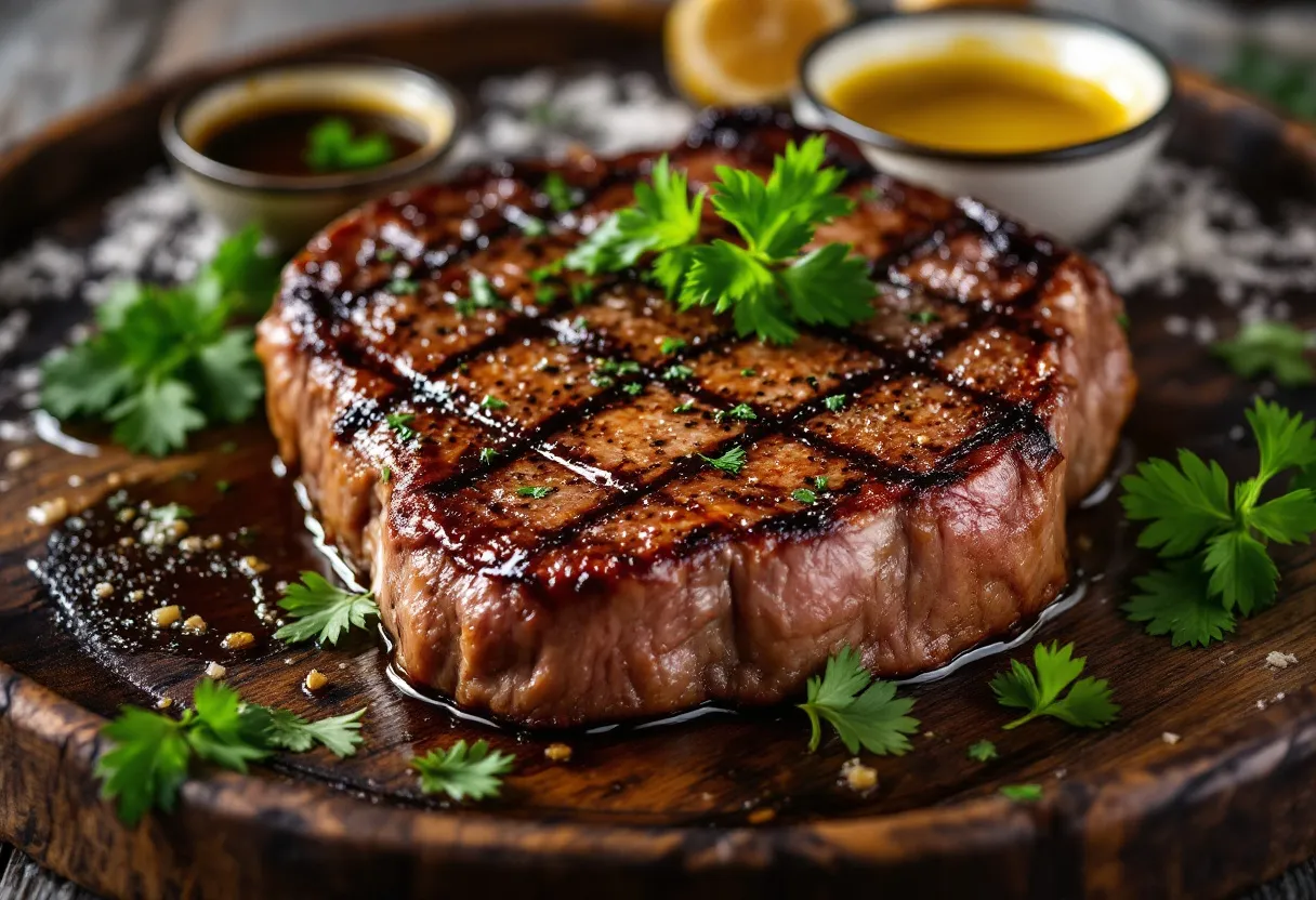 Bife a la Porteña recipe image