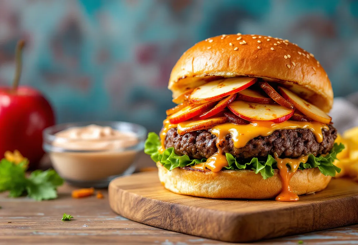 Big Apple Fusion Burgers recipe image