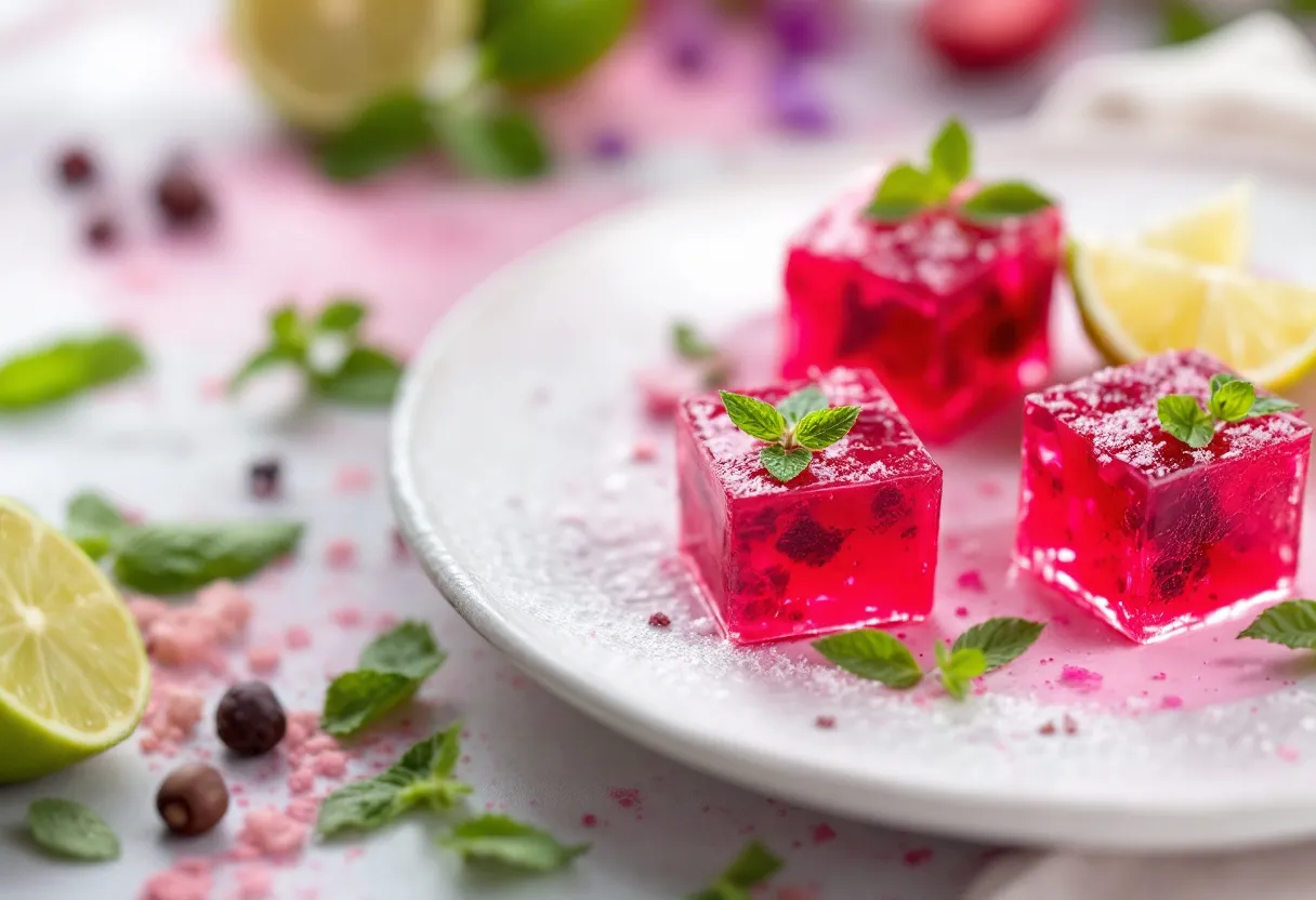 Bissap Bliss Bites recipe image