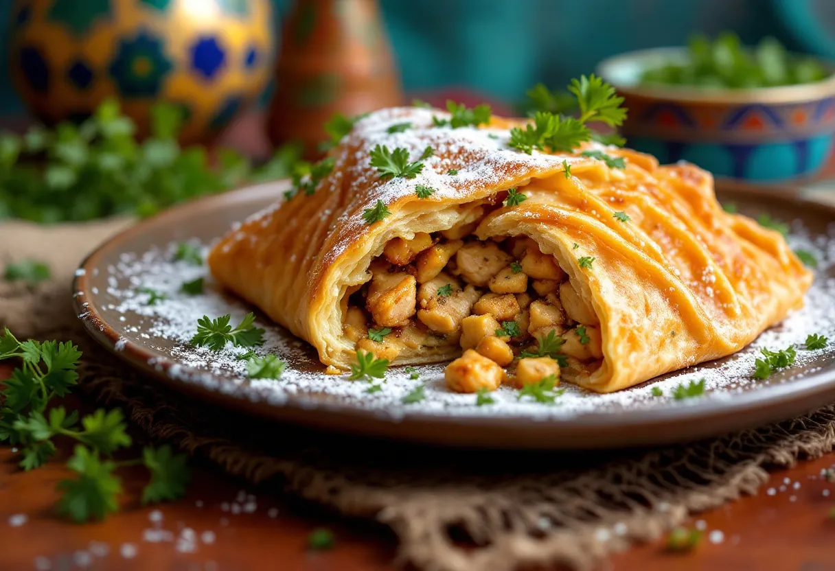 Bistilla Sakwari recipe image